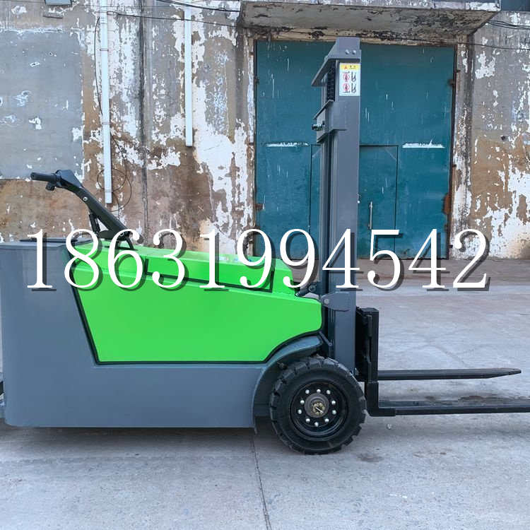 钦南区小型电动叉车1吨2吨步行站驾式电瓶堆高充电装卸车液压升降车铲车